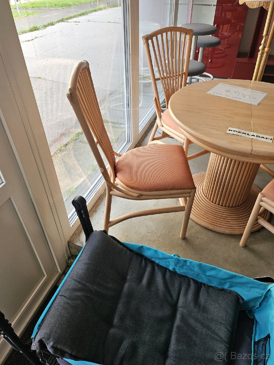 Jídelní souprava v kombinaci ratanu - 2