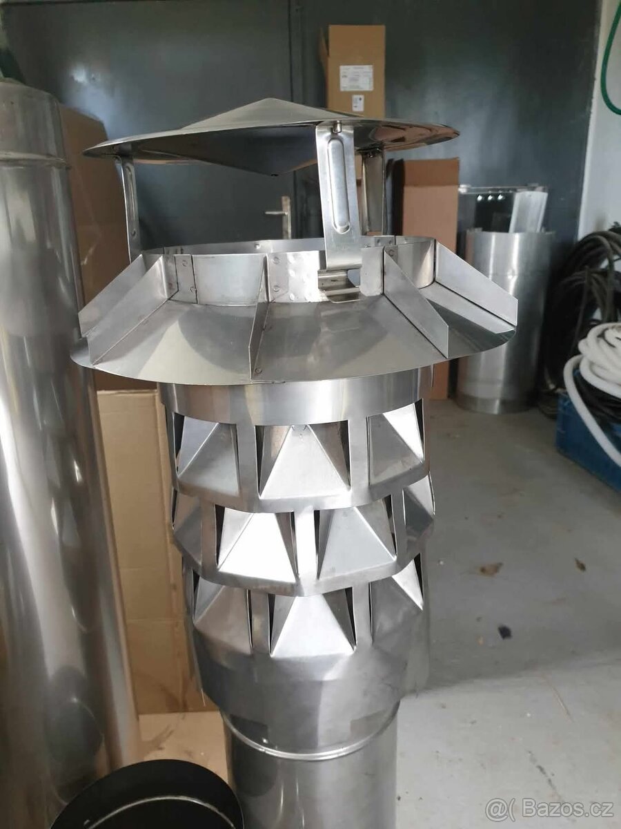 Nerez komin 180mm - 2