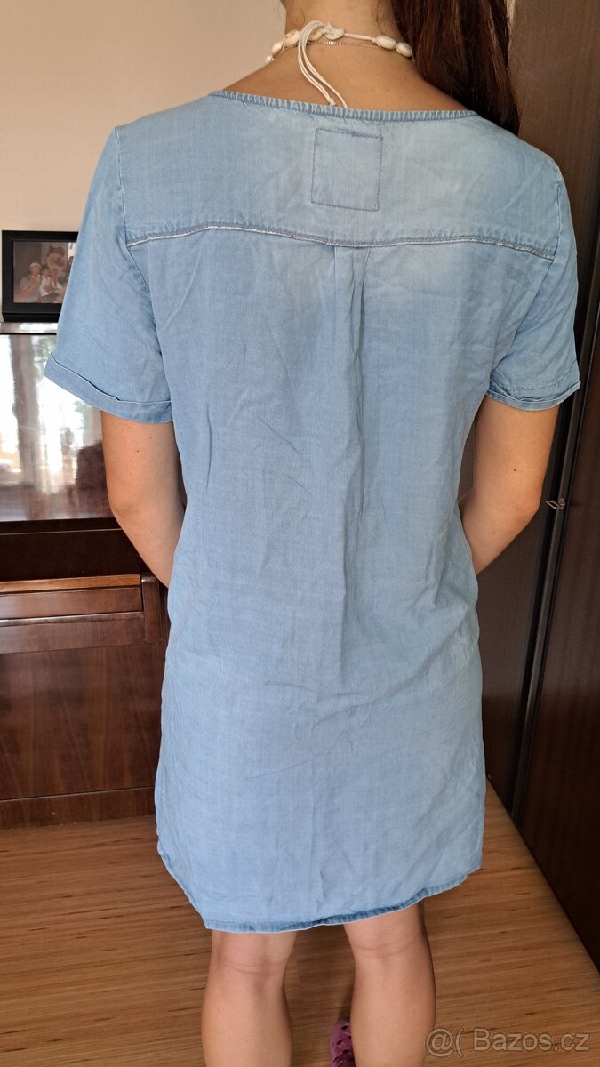 Promod,dzinove šaty vel.M - 2