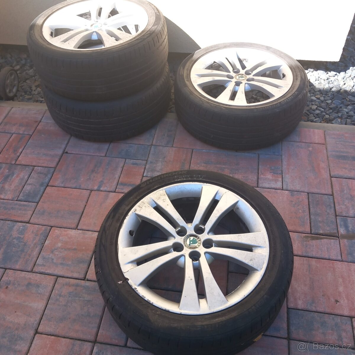 Originální ALU kola Škoda Trinity 17" + pneumatiky zdarma - 2