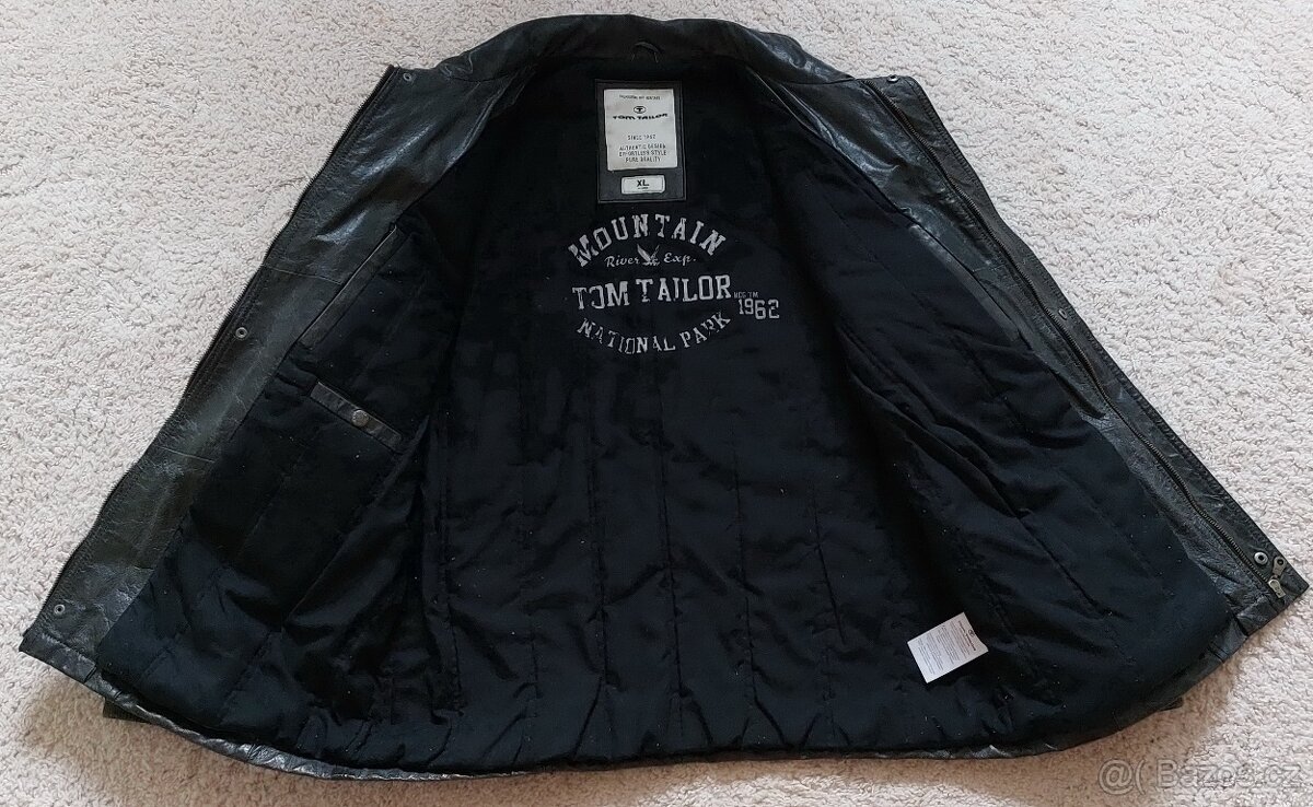 pánská kožená bunda Tom Tailor L/ XL - 2