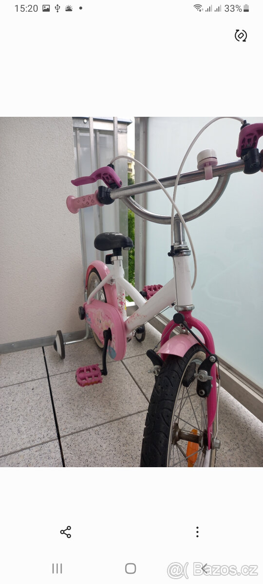 Dětske kolo Btwin Decathlon Dívčí vel.16 - 2