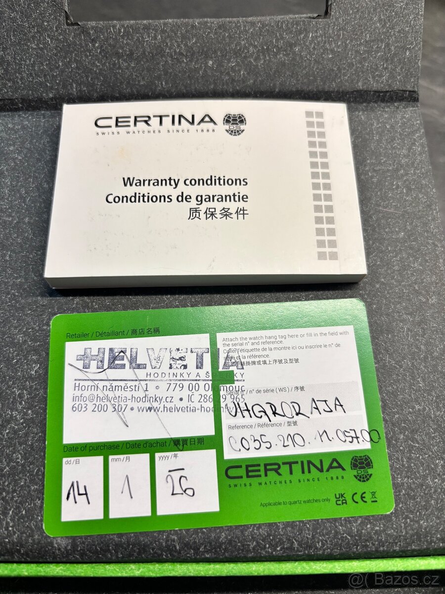 Dámské hodinky Certina - 2