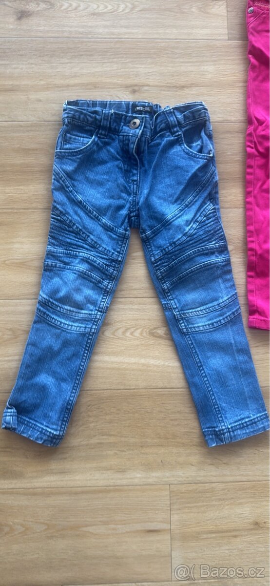 2 x kalhoty vel. 104-110 - 2