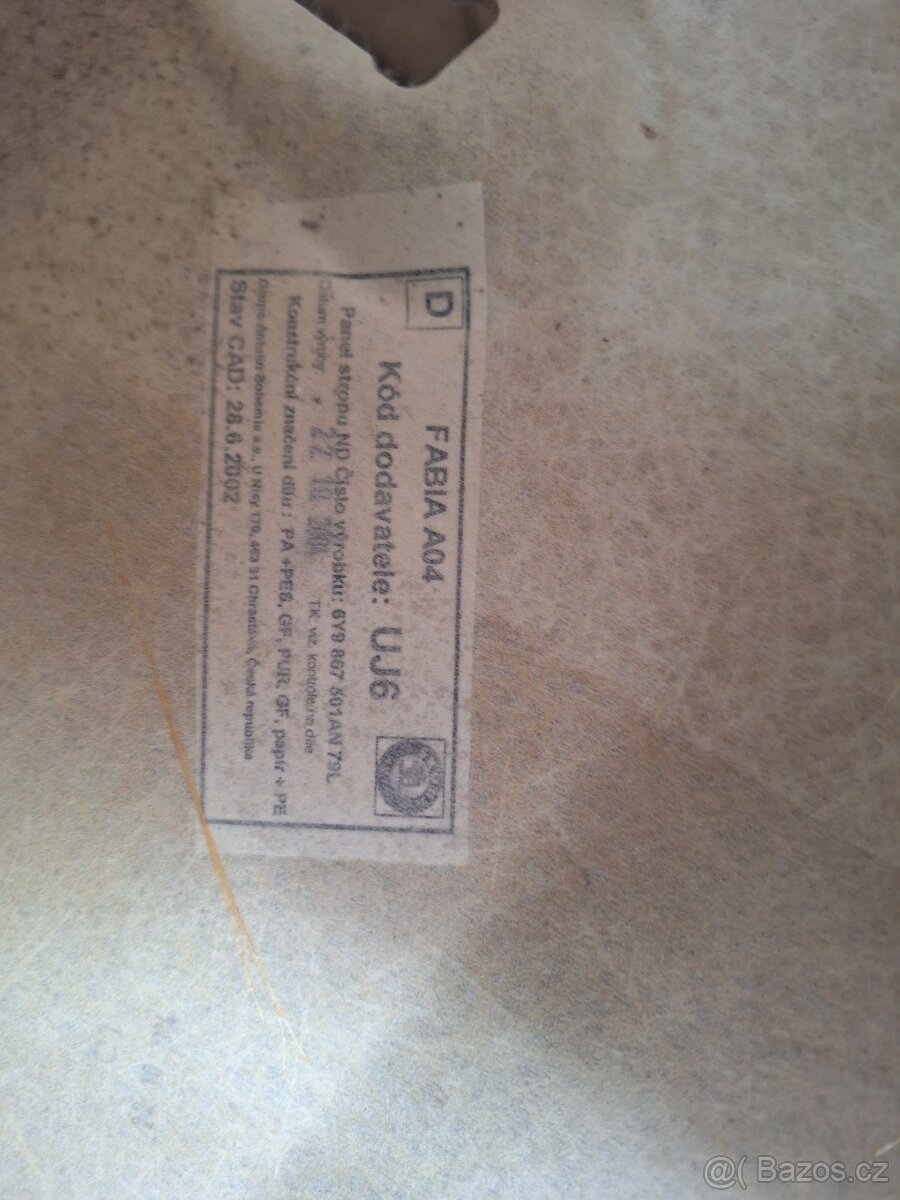 Stropnice Škoda Fabia l combi - 2