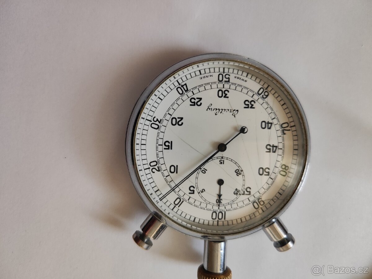 Kapesní hodinky stopky Breitling rattrapant - 2