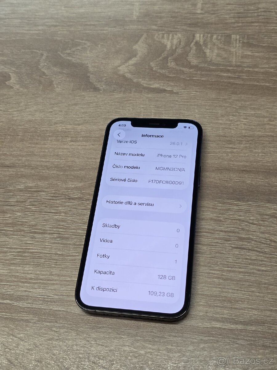 iPhone 12 pro, ZÁRUKA (NOVÁ BATERIE) - 2