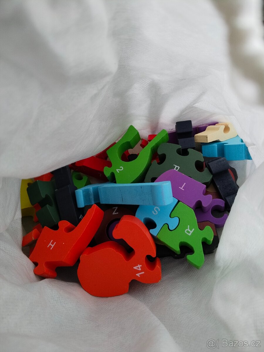Dřevěné puzzle - 2