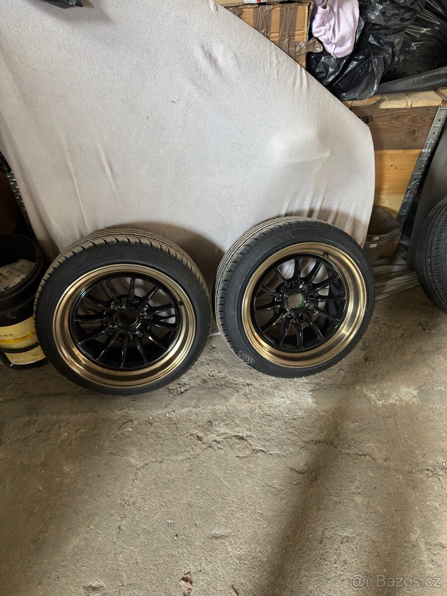 ALU ULTRALITE RACING R15 FLAT BLACK/BRONZE - 2