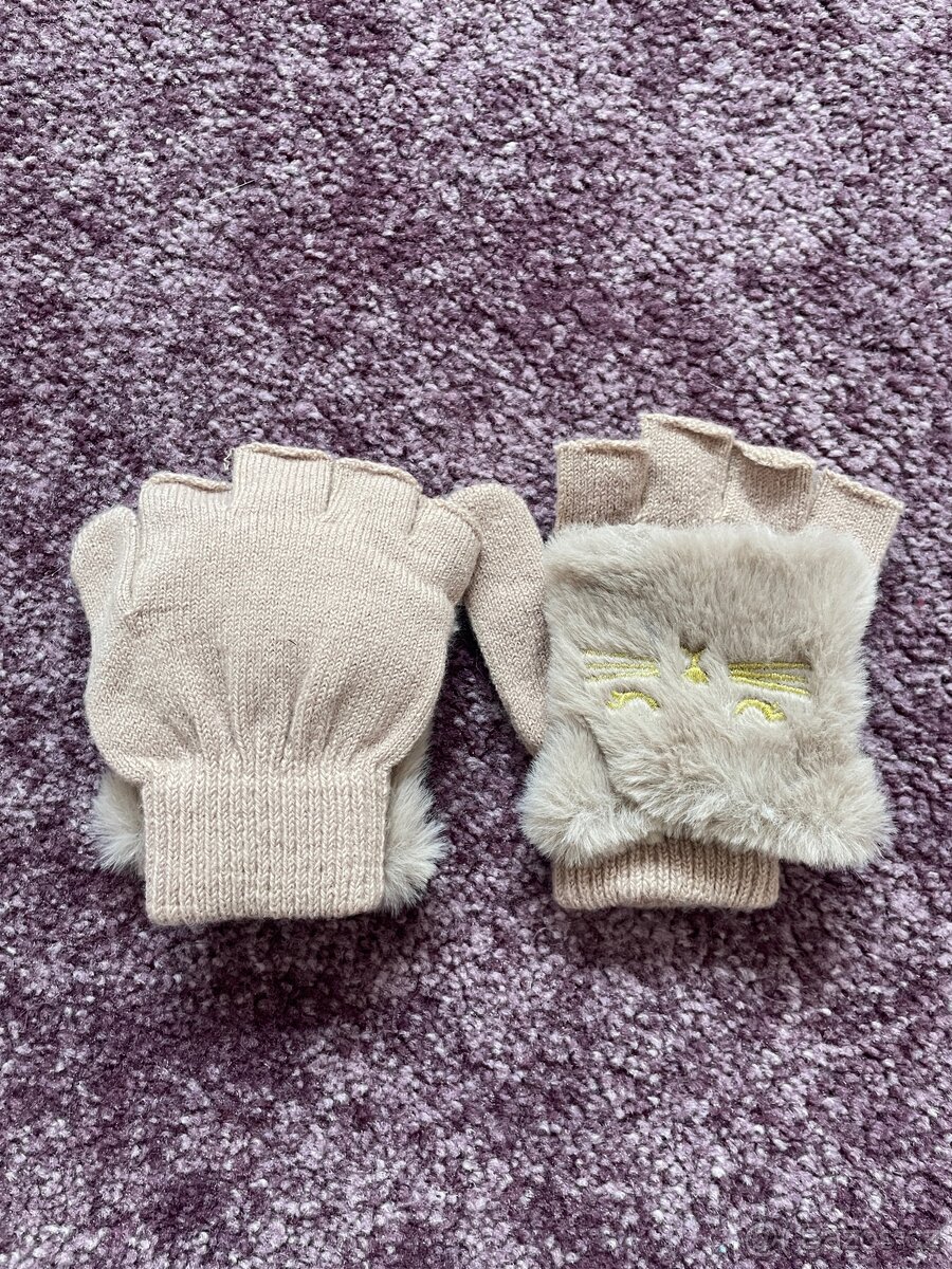 Bezprstové rukavice 92-104 - 2