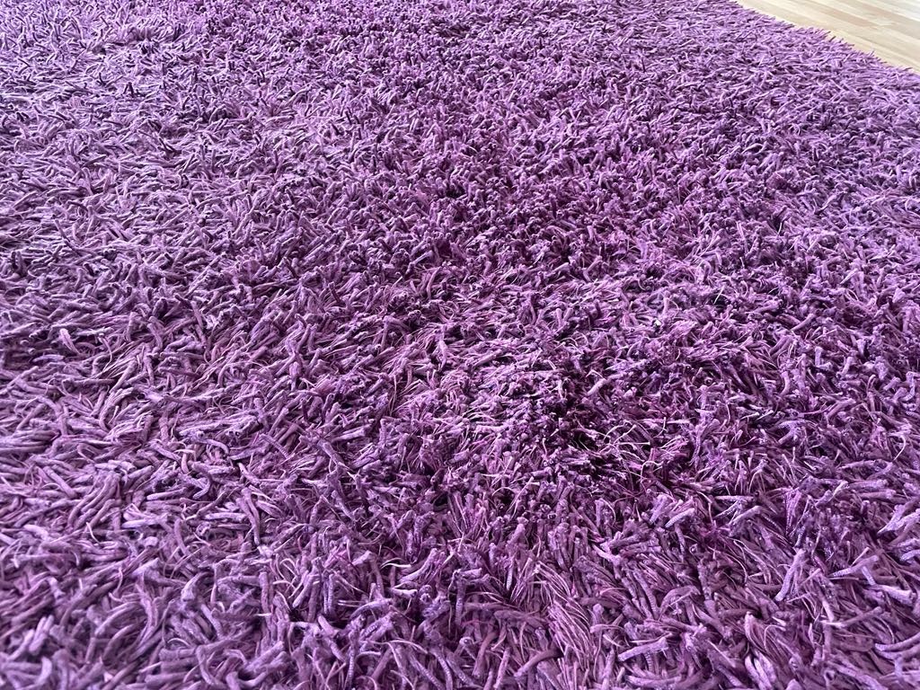 Kusový koberec fialový - 2