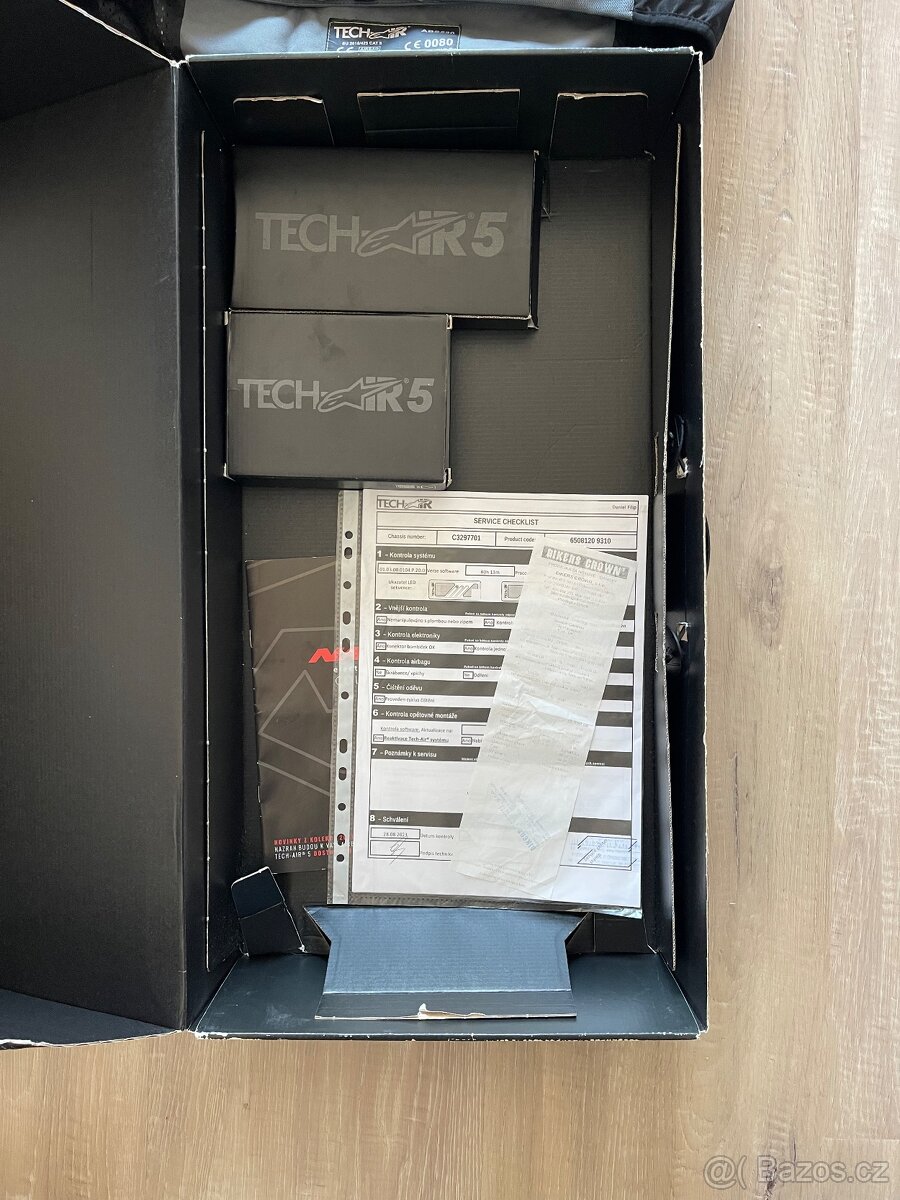 Alpinestars Tech-Air 5 šedo-černá - 2