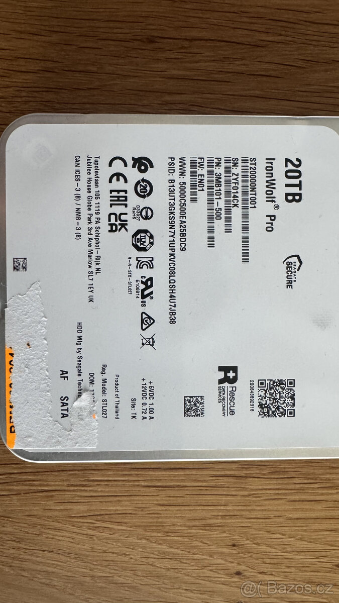 Pevný disk Seagate IronWolf Pro 20 TB - 2