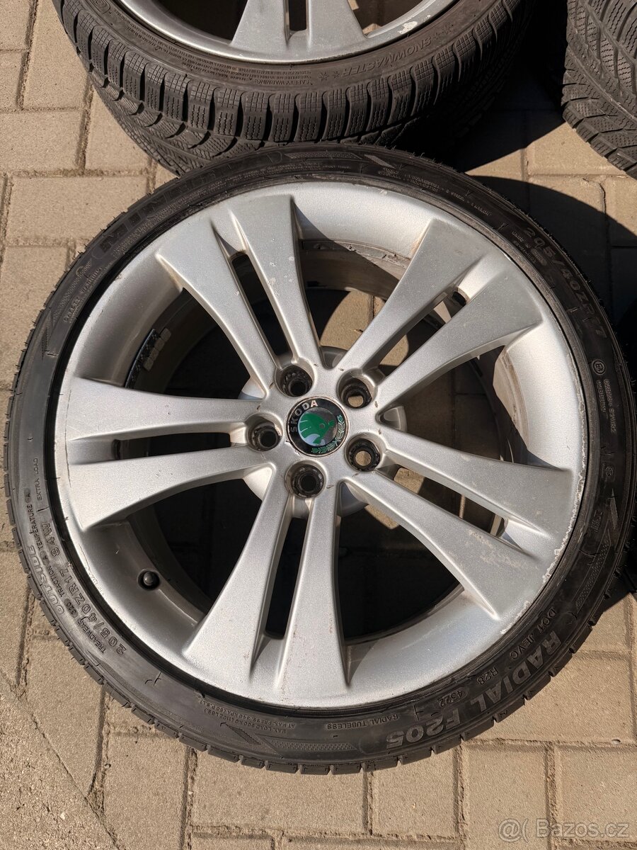 Alu sada R17 Škoda Trinity 5x100 - 2