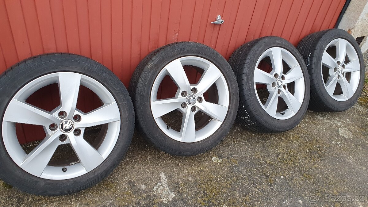 16" Škoda 5x112 top pneu - 2