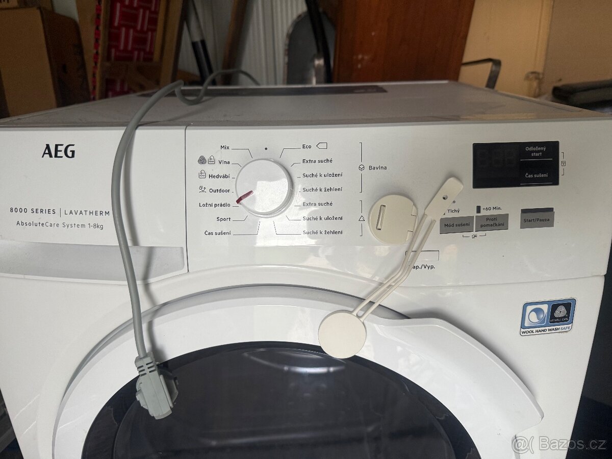 Sušička AEG lavatherm 8000 series 1-8 kg - 2