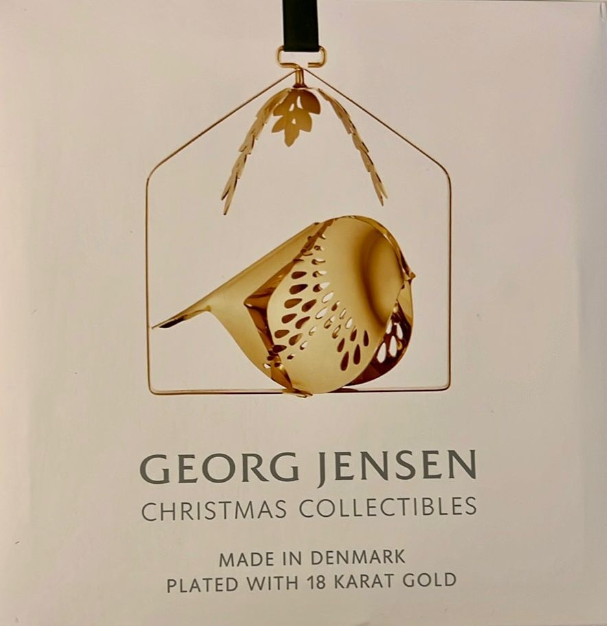 Georg Jensen Sběratelský předmět Zimní pták, edice 2018 - 2
