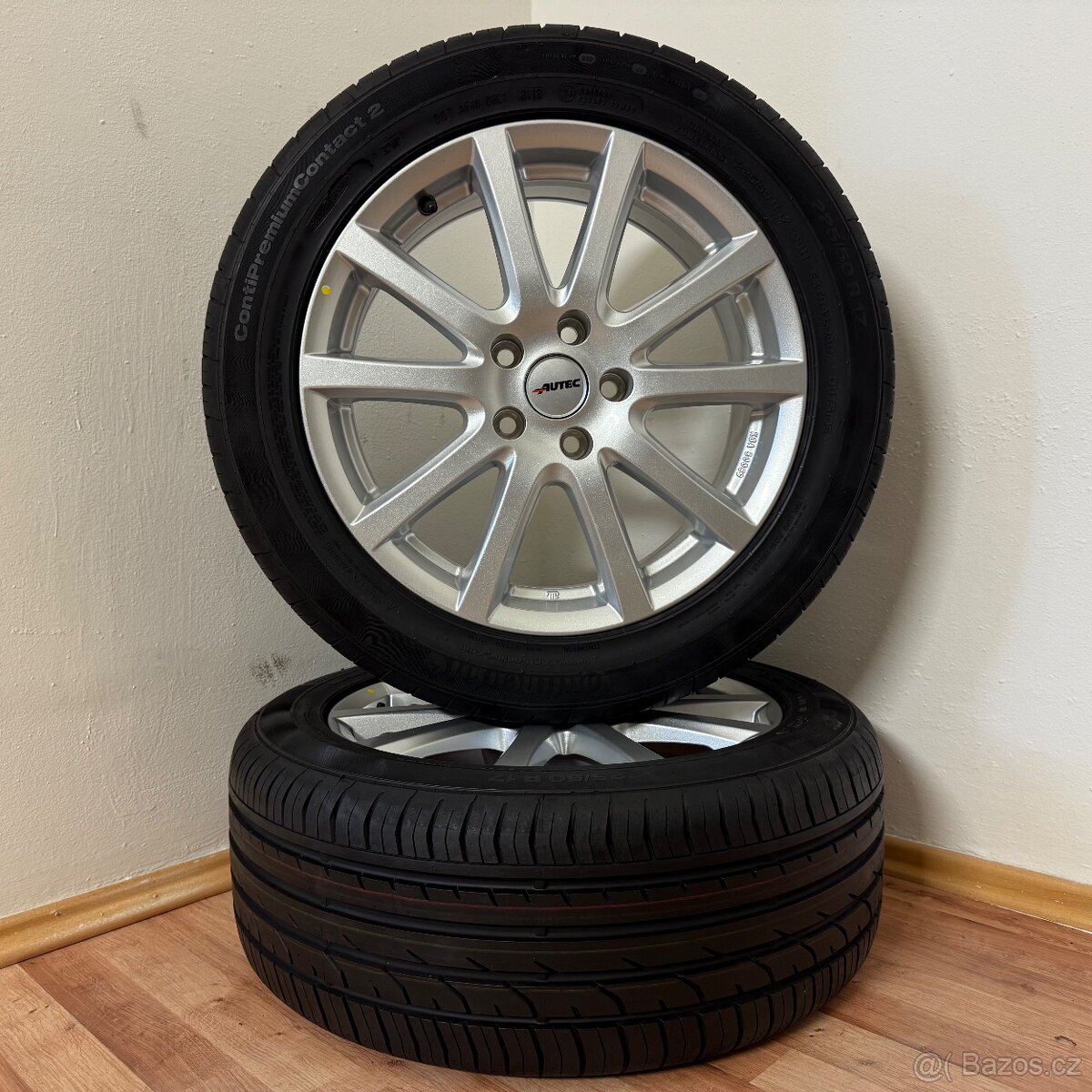 NOVÁ ŠKODA YETI 5x112 R17 ET37+LETNÍ 225/50R17 7mm - 2