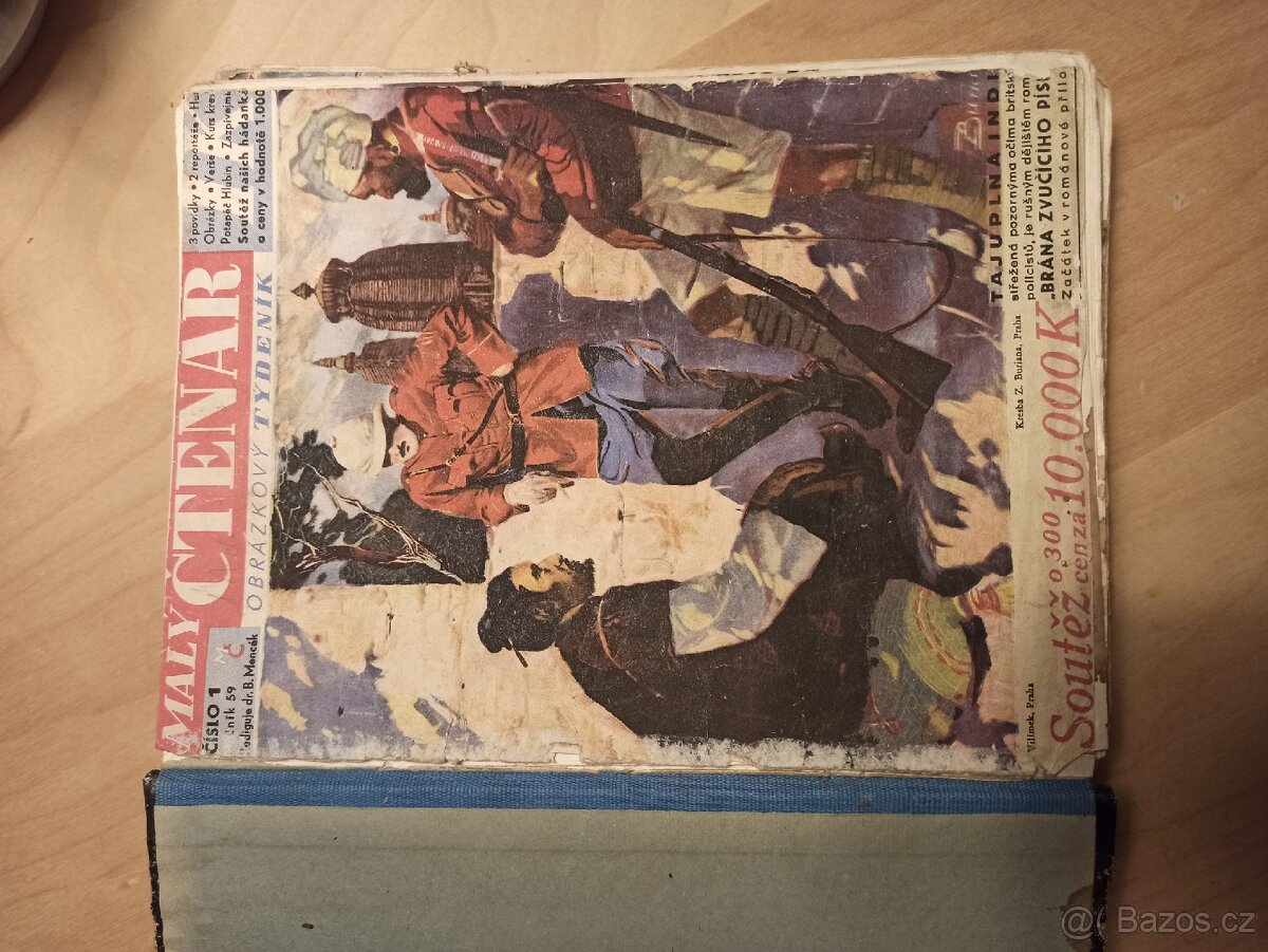 Malý čtenář - ročník 59, rok 1939/40 - 2