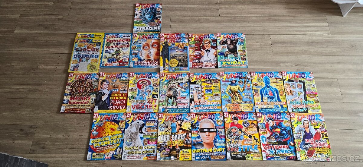 Časopisy 21.století - JUNIOR 2010 - 2013- 24ks - cena za vše - 2