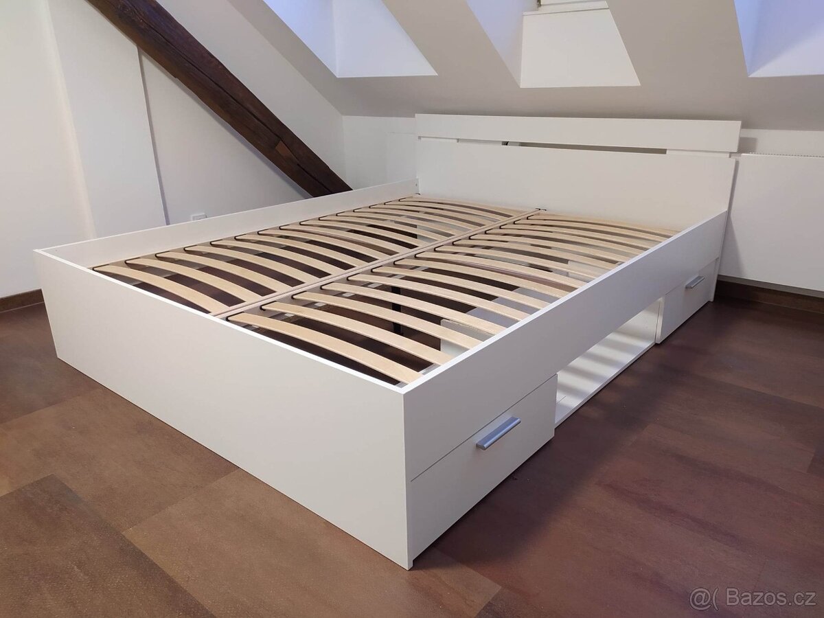Multifunkční postel s matrací a roštem NOVÁ - 2