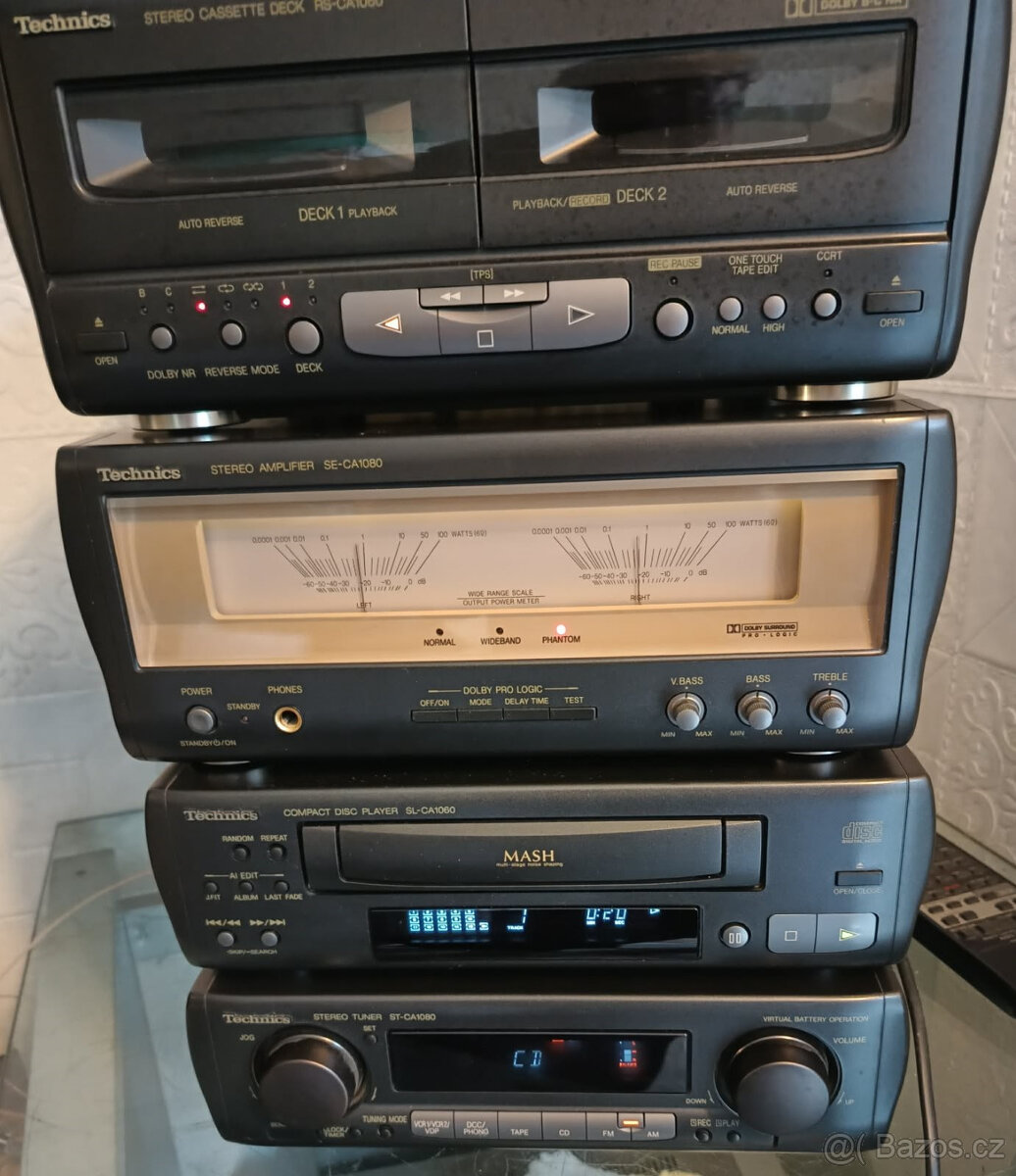 Prodám pěknou sestavu-Technics SE-CA1080 ST-CA1080 SL-CA1060 - 2