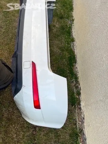 kompletní Zadní nárazník Škoda Octavia III combi bílá - 2