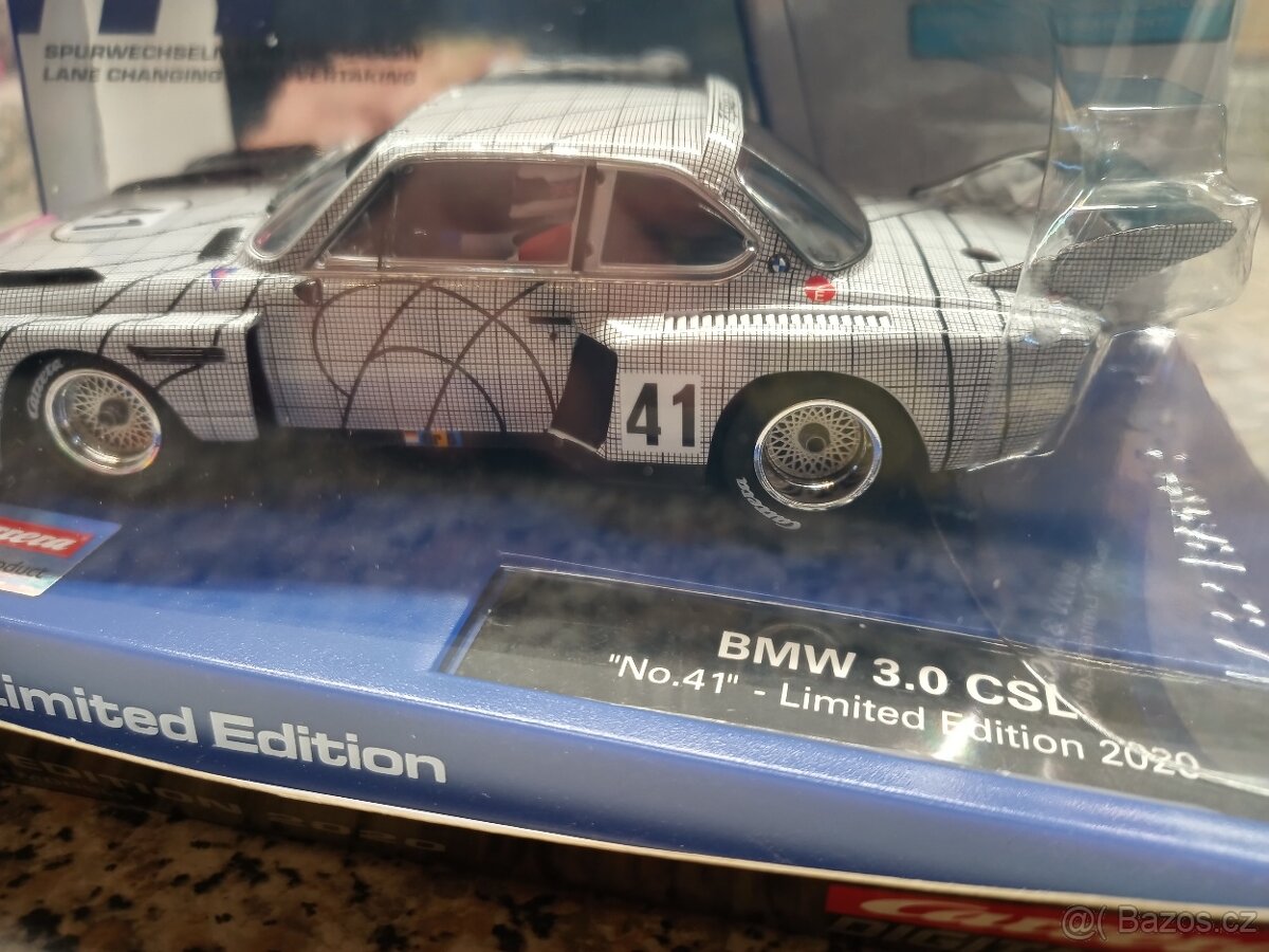 Prodám vyměním nové autíčko Carrera BMW 3,5 CSL LIMITED - 2