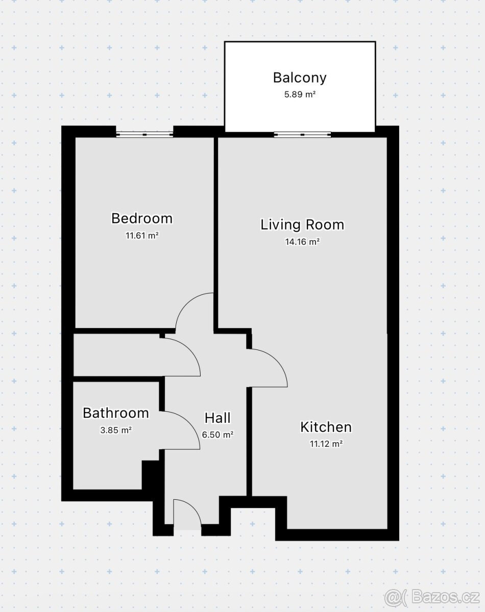 Pronájem bytu 2+kk, U plynárny, Michle, 53 m2 - 2