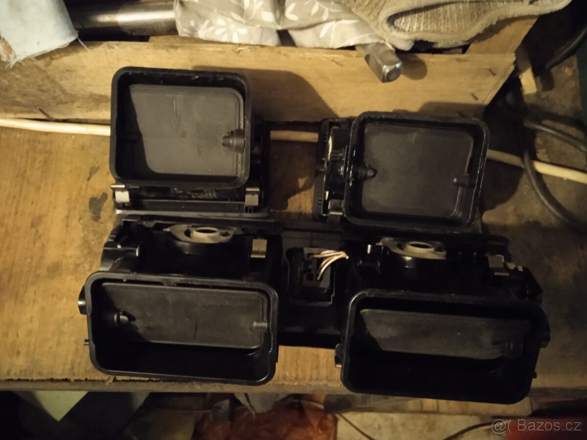 Palubní ofuky topeni Fabia 1 - 2