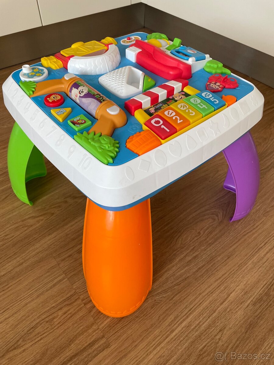 Fisher price chytrý stoleček čeština/angličtina - 2