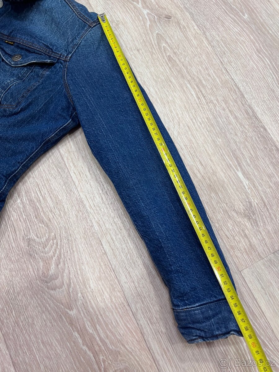 Riflová bunda M teplá - 2