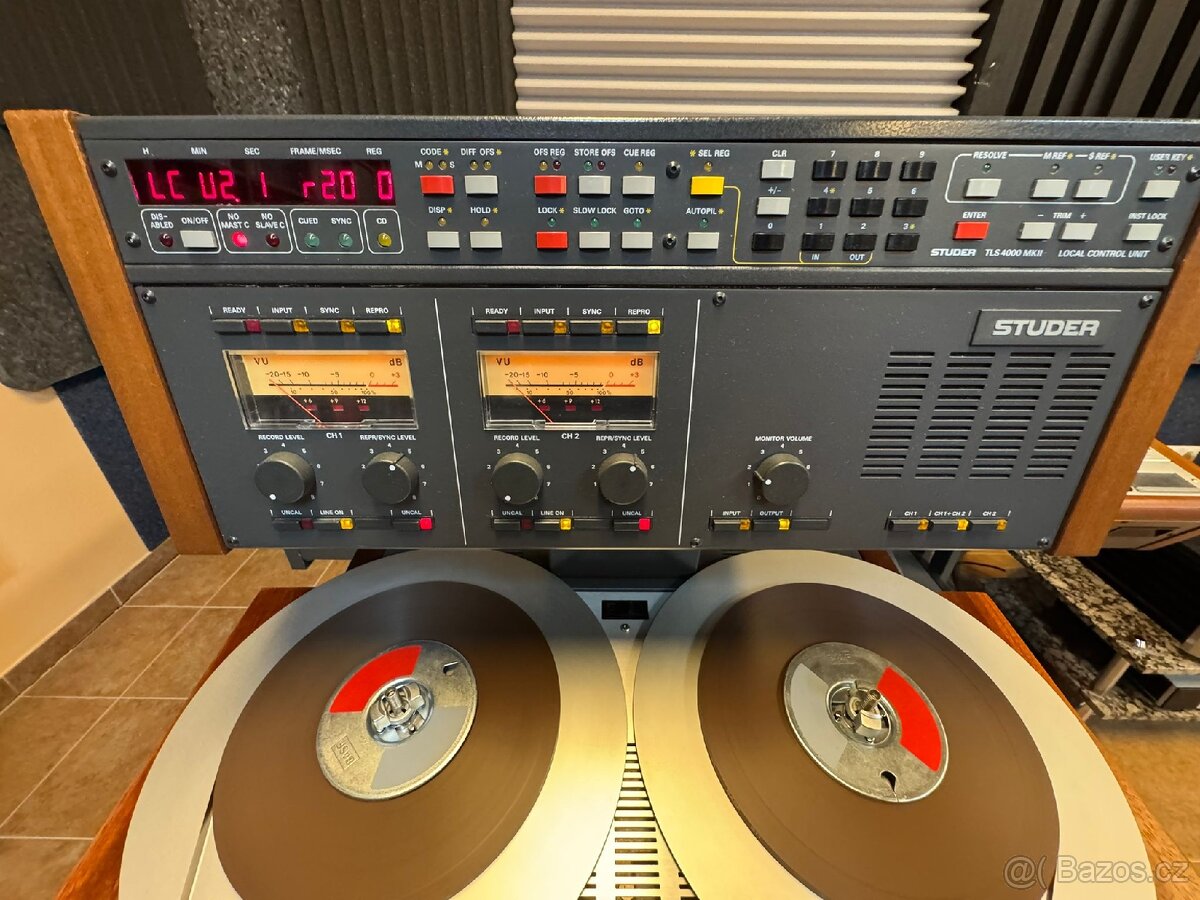 Studer A807 MK II VU TM nové hlavy - 2