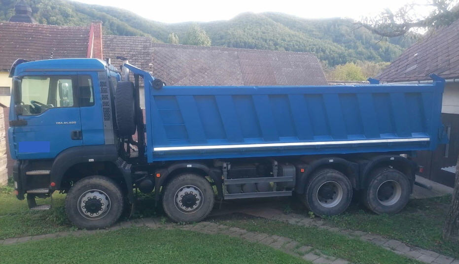 8x6 sklápěč MAN TGA 41.480 - 2