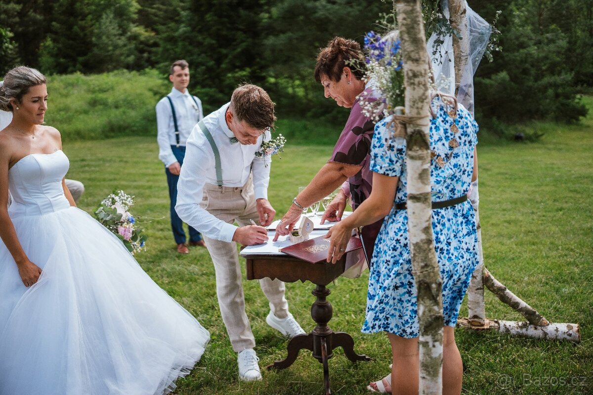 Svatební šaty vel 36-40 - 2