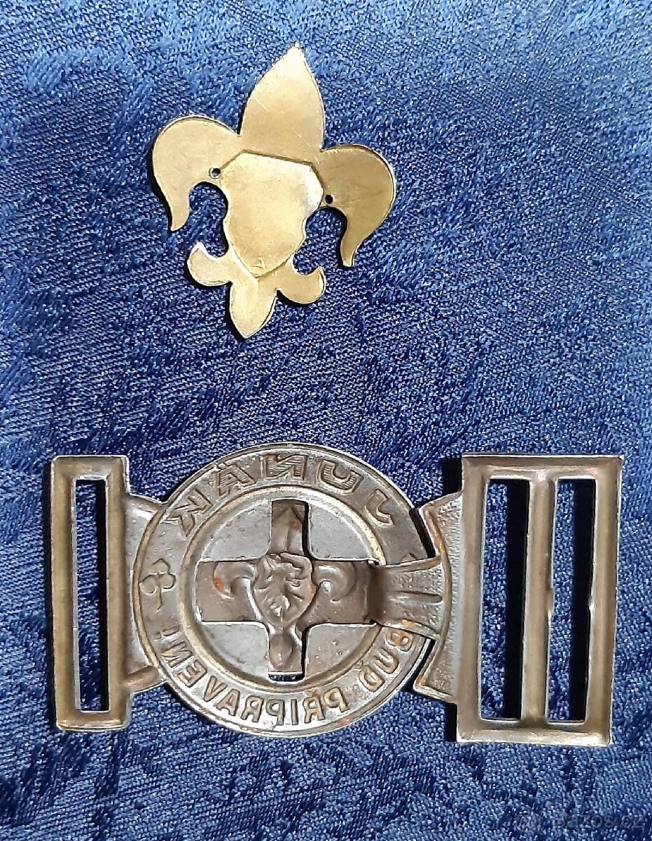 Přezka a odznak JUNÁK - 2