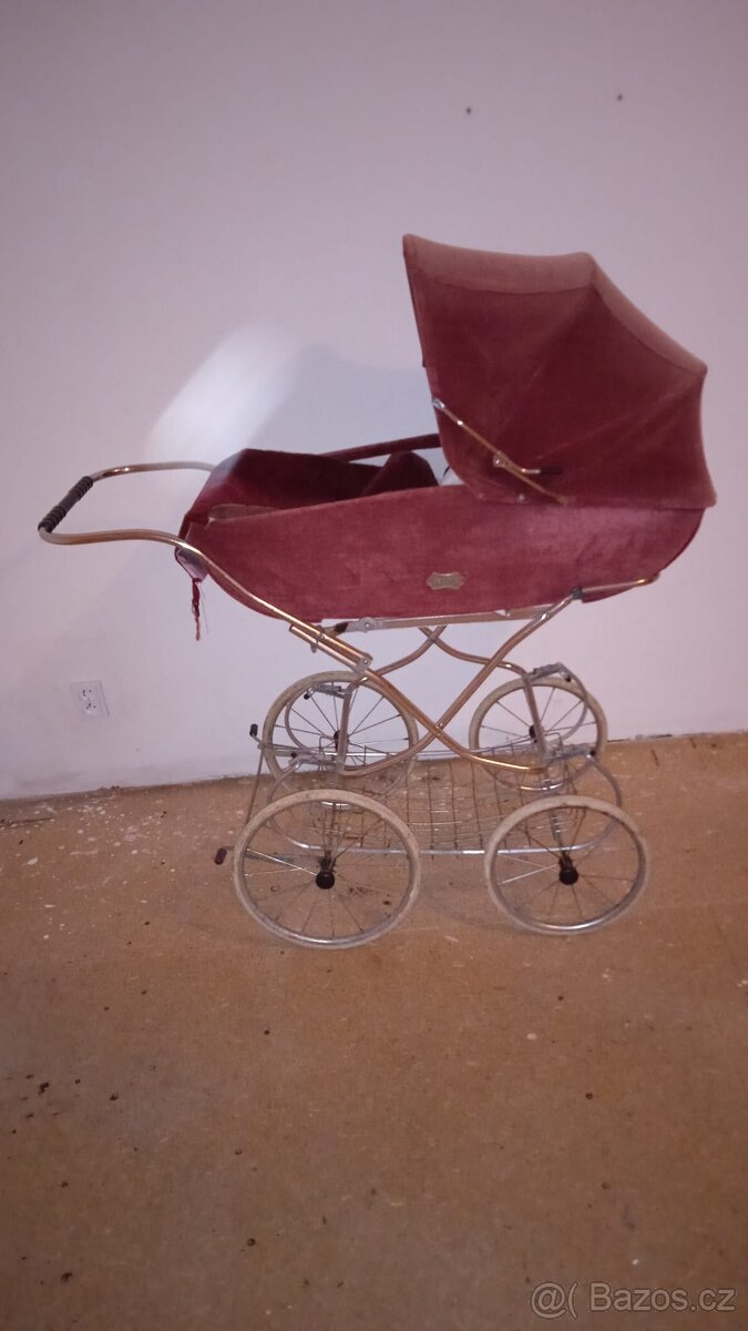 Retro kočárek Zekiwa. - 2