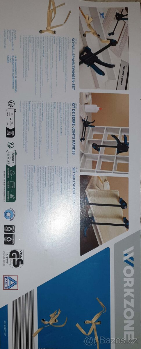 Svěrky , kov, set 2 nebo 4 ks set,profi kvalita - 2