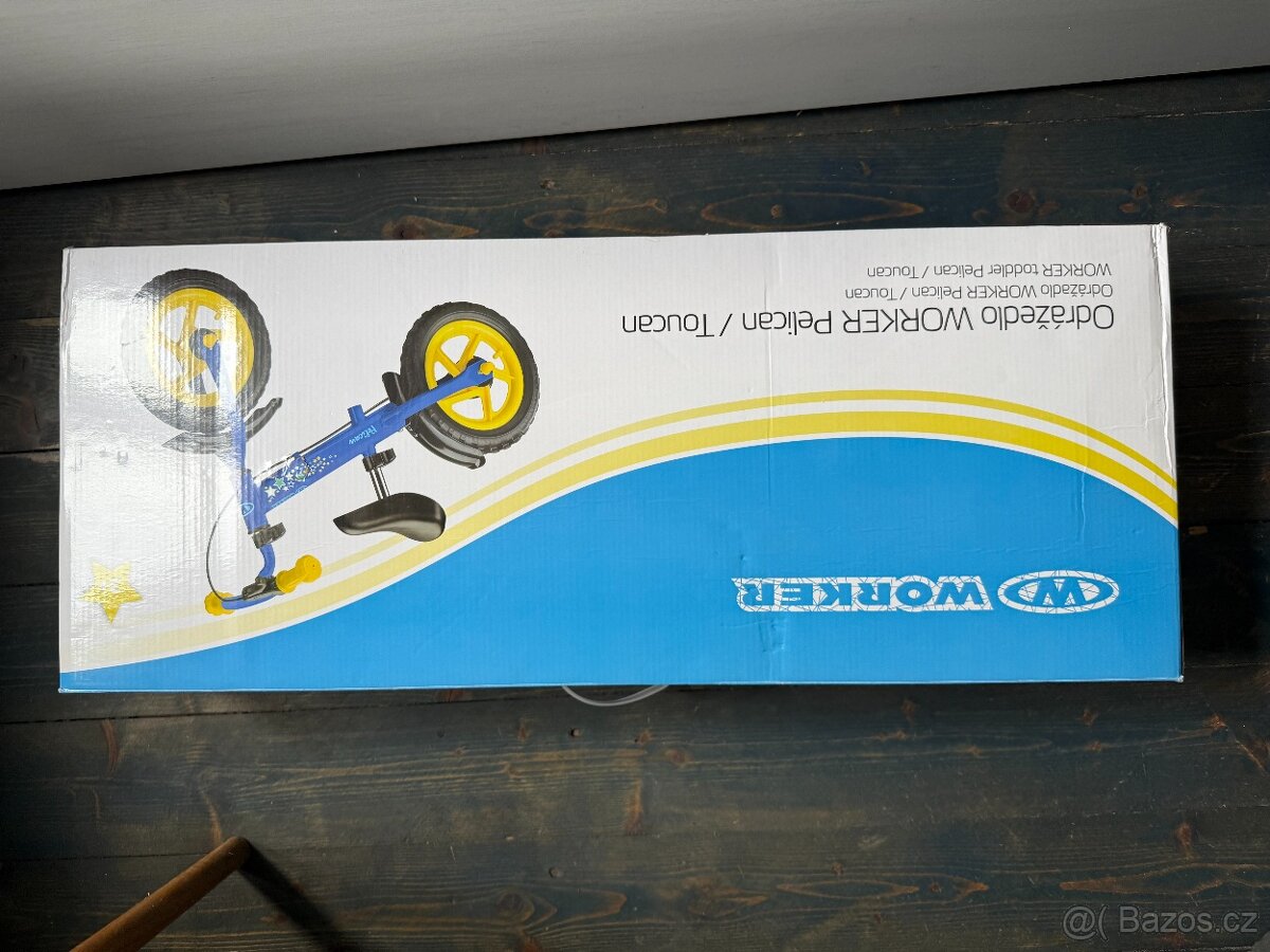 Odrážedlo WORKER Pelican 12" - 2