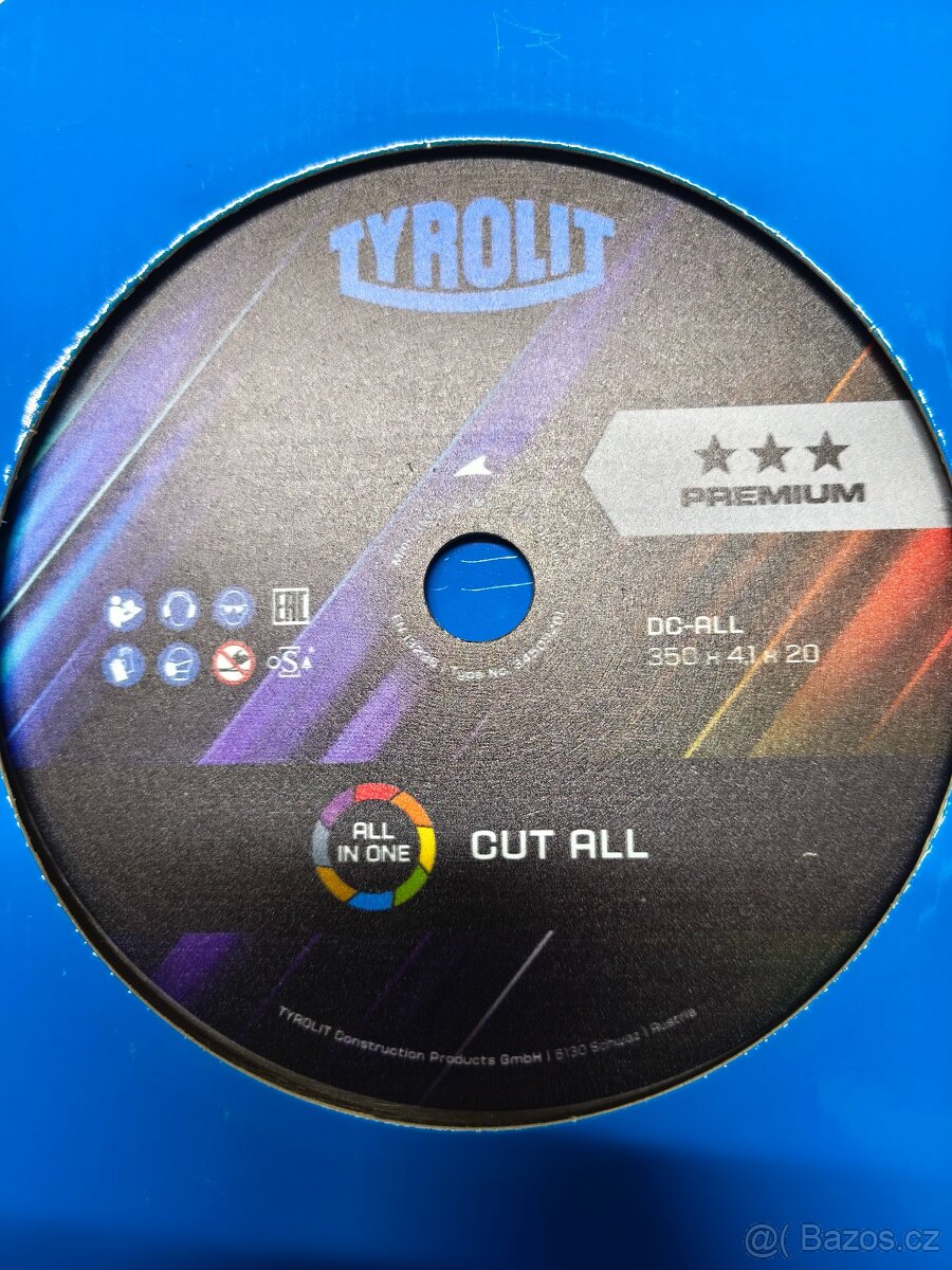 Diamantový kotouč 350 mm Tyrolit - 2