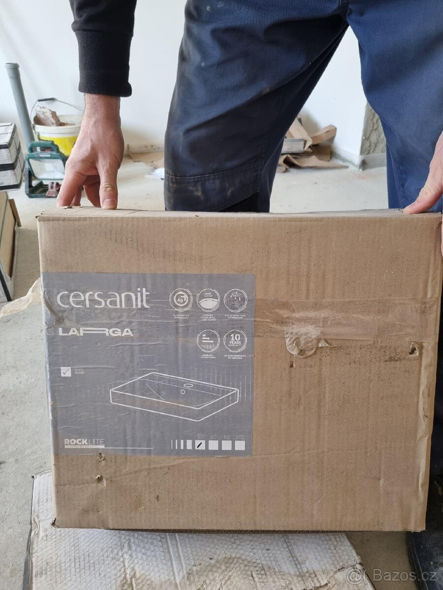 Umyvadlo Larga nábytkové 50+výpusť - 2