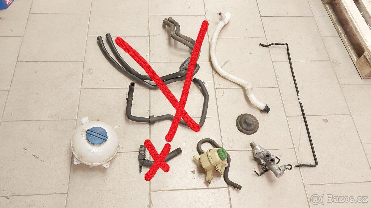 VW Transporter T5 – NÁDOBKY, HADICE, HLAVNÍ BRZDOVÝ VÁLEC - 2