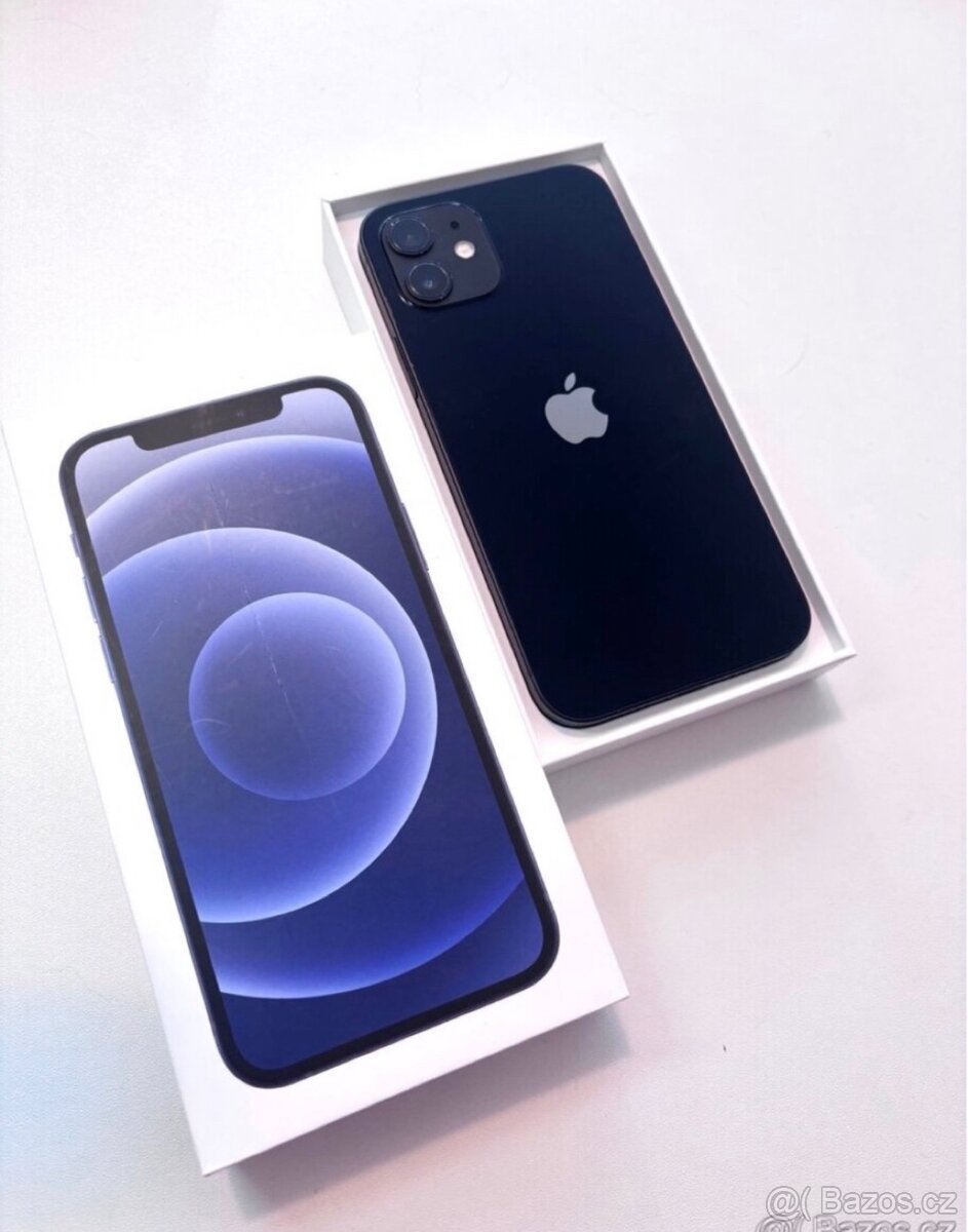 iPhone 12 64gb černý, 88% baterie - 2