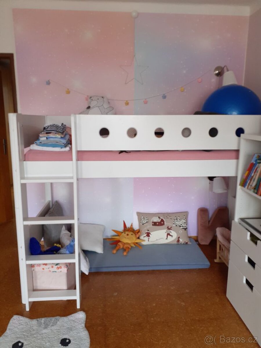 Flexa dětská postel s matrací - 2