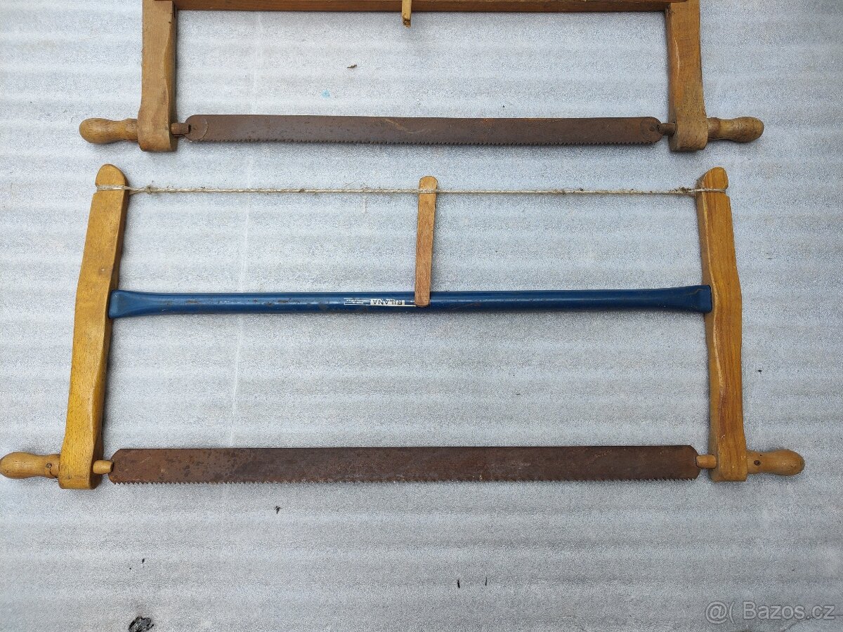 Staré rámové pily - 2