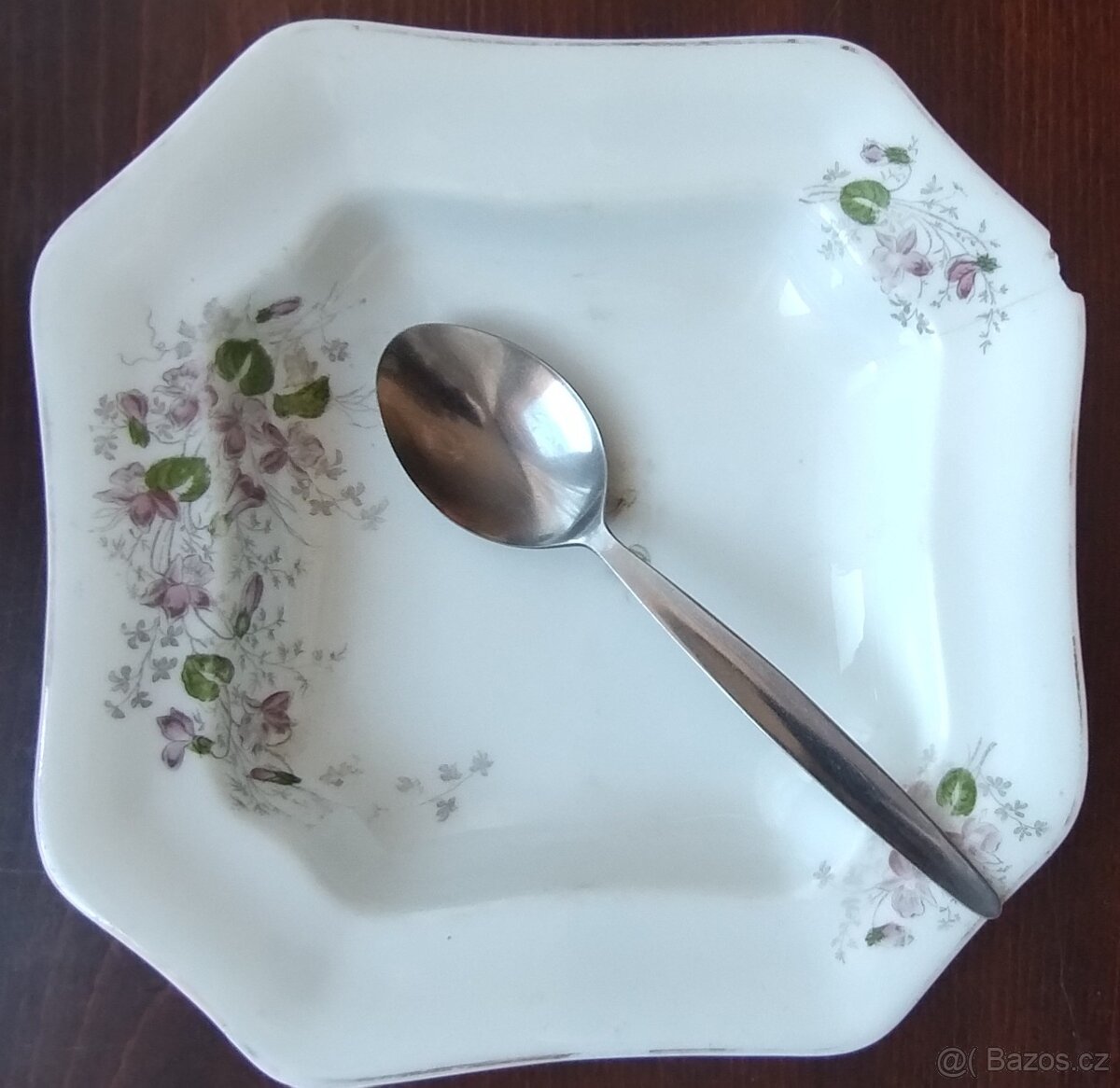 Porcelánový hl. talíř - antik - 2