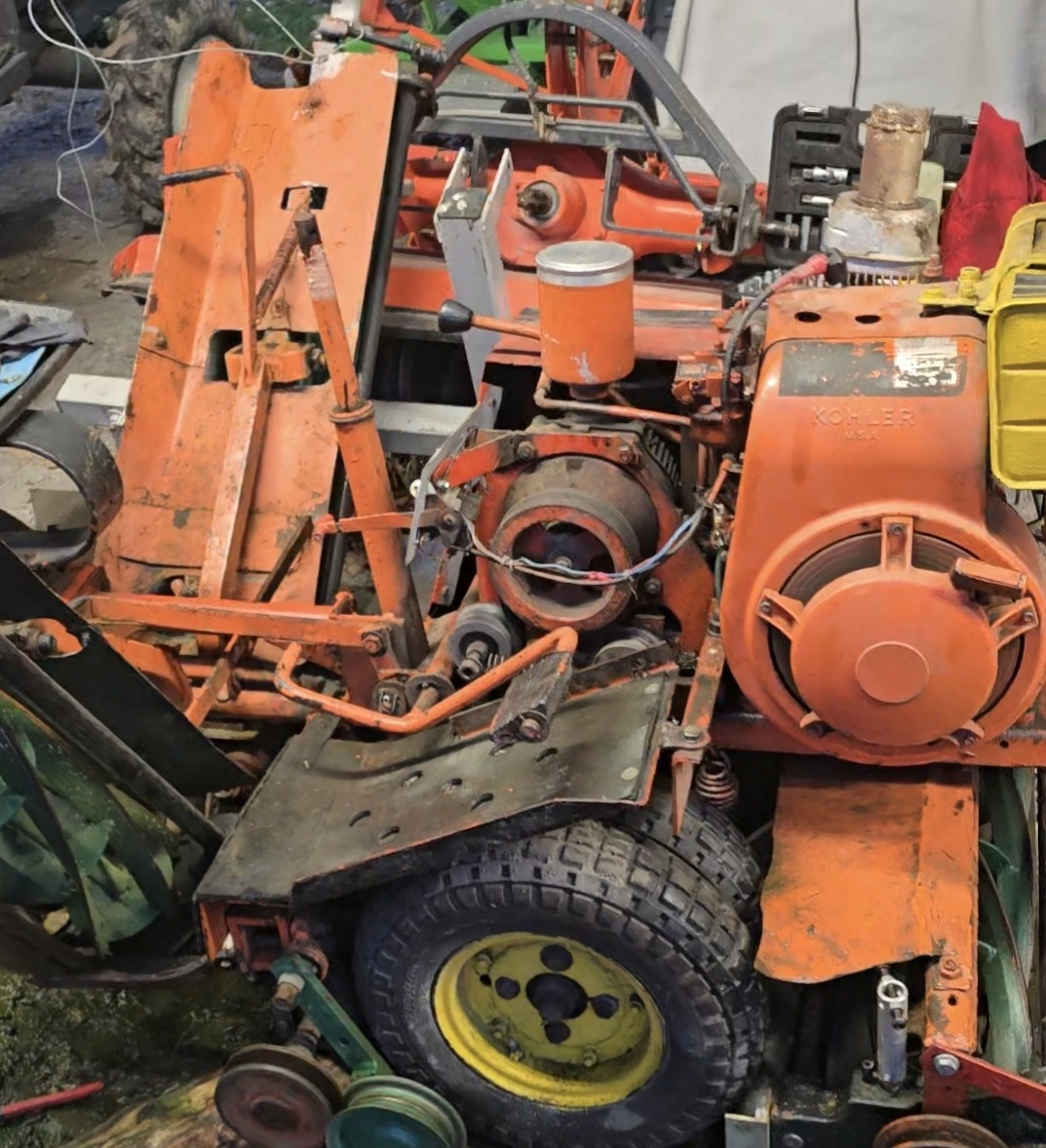 Vřetenová sekačka - 2