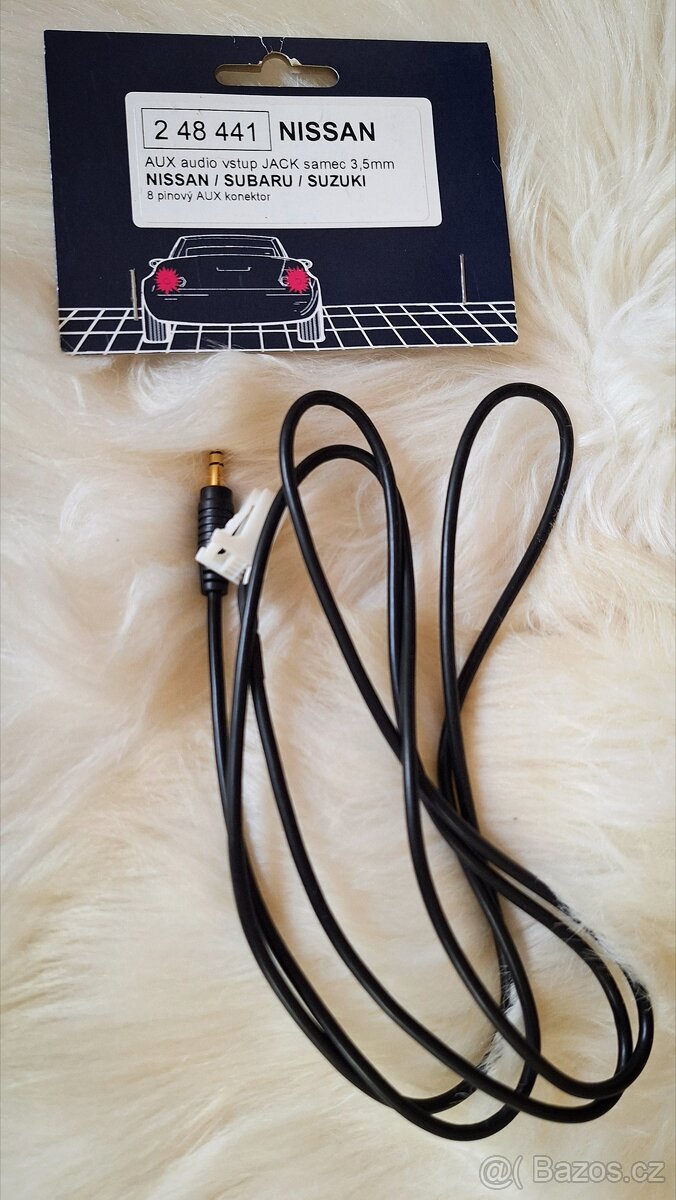 AUX Audio konektor 8-pin., vstup Jack 3.5mm - 2