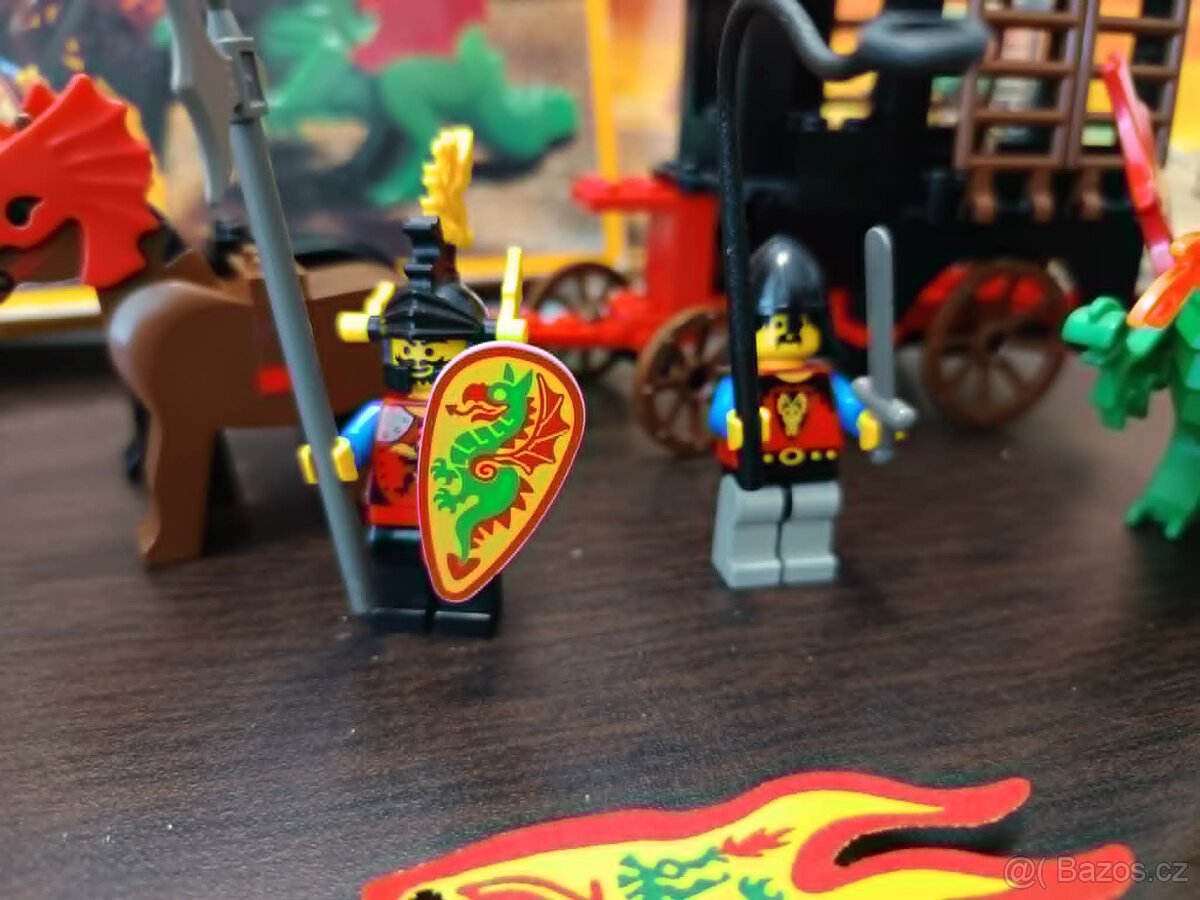 LEGO Castle 6056 Dragon Wagon +návod +box - 2