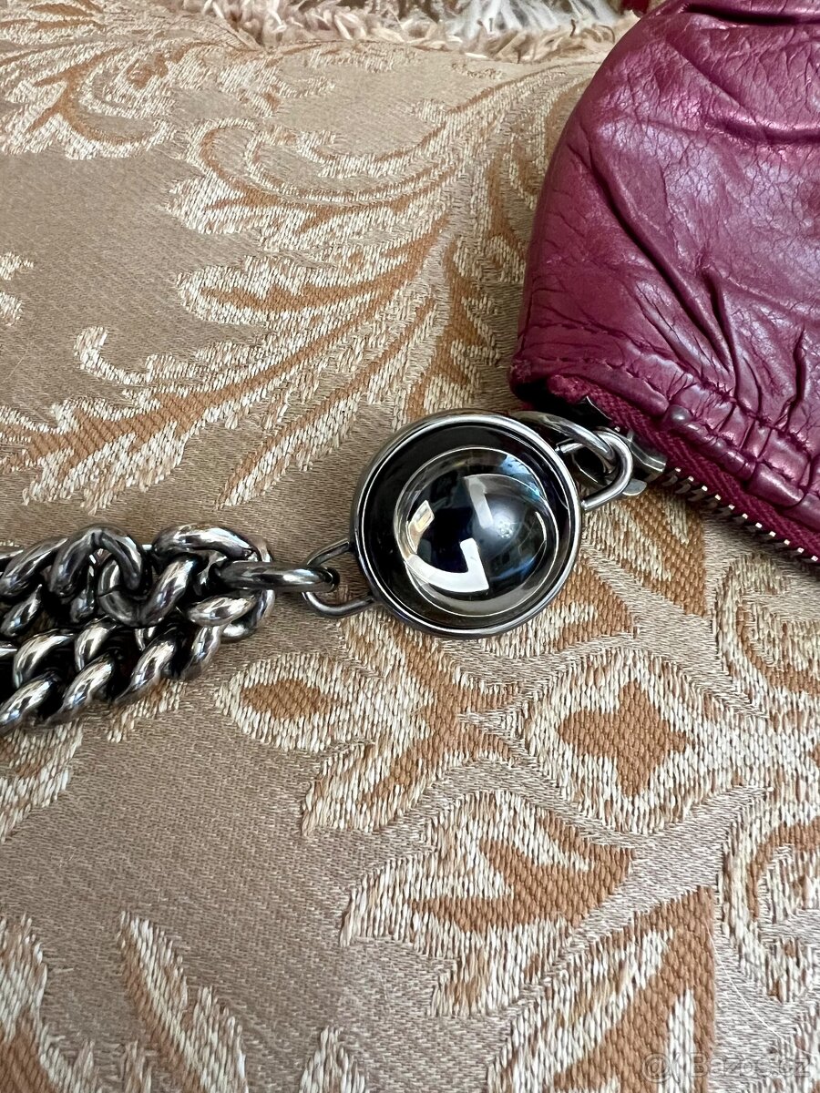 Večerní kabelka GUCCI, bordó - 2